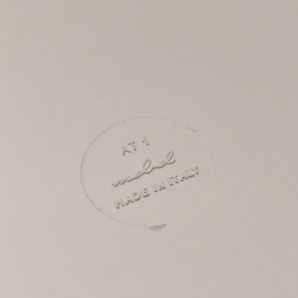 Mebel Made In Italy Vintage 5 Floral Stacking Appetizer Plates Trays Melamine - Picture 6 of 6